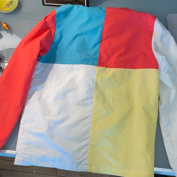 Zumiez Color Block Windbreaker Jacket - Picture 3 of 3
